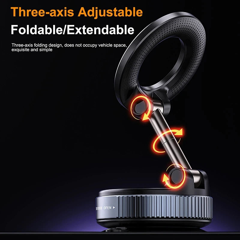 Magnetic Vacuum Phone Bracket