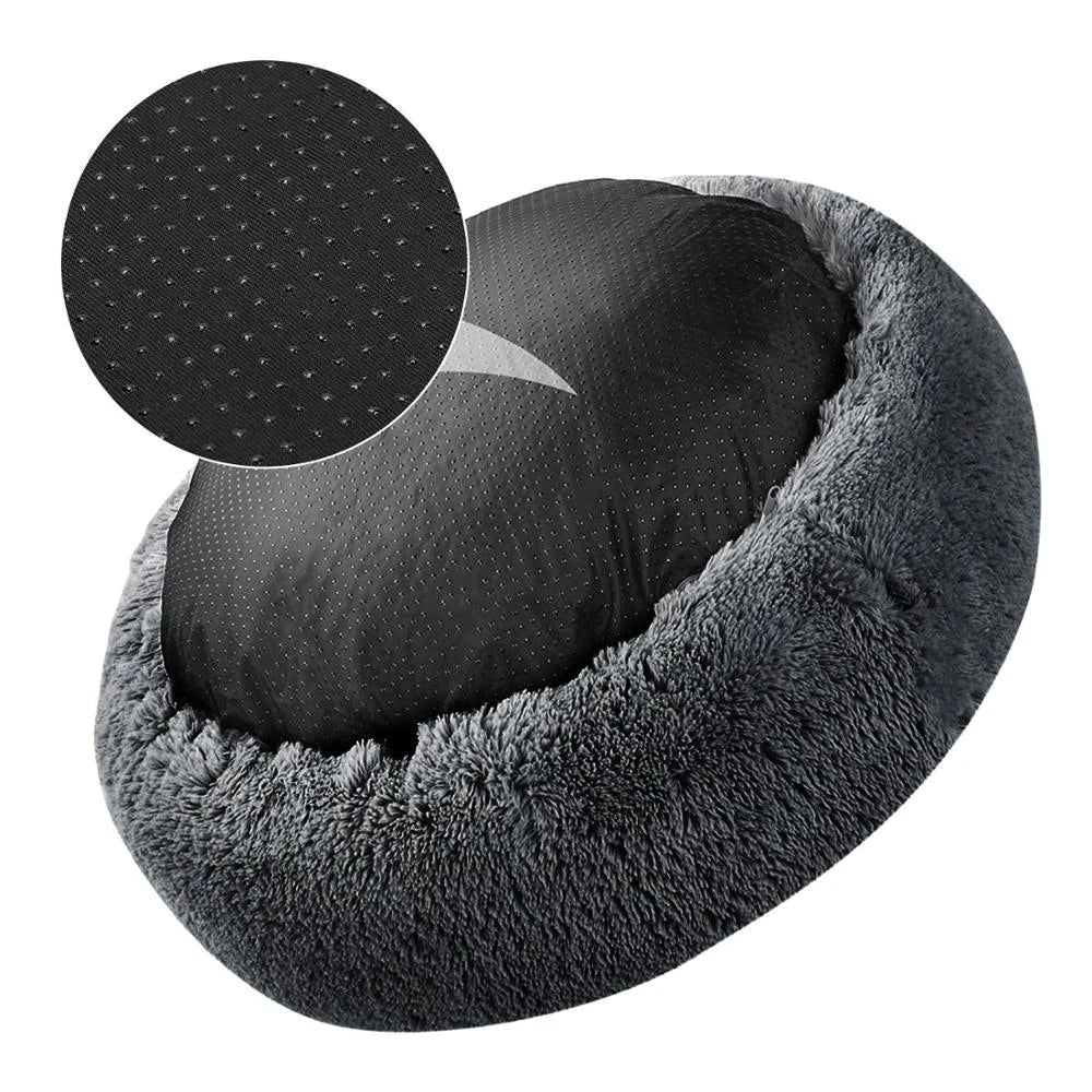 Plush Donut Pet Bed